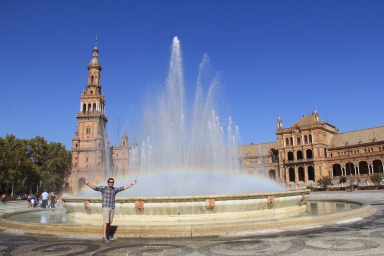 The center of Sevilla
